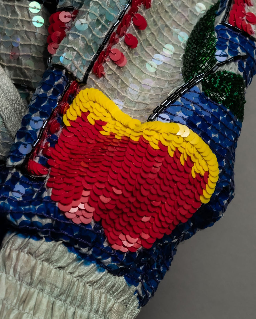 80s vintage sequir design jacket