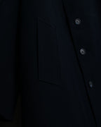 "LONDON FOG Limited edition" Lined Striped Dark Blue Coat