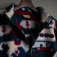 Crazy Pattern Oversize Fleece