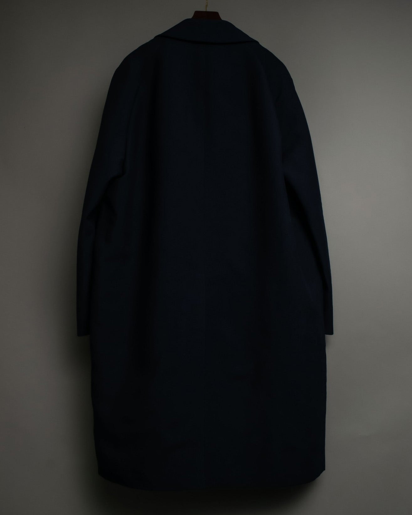 "LONDON FOG Limited edition" Lined Striped Dark Blue Coat