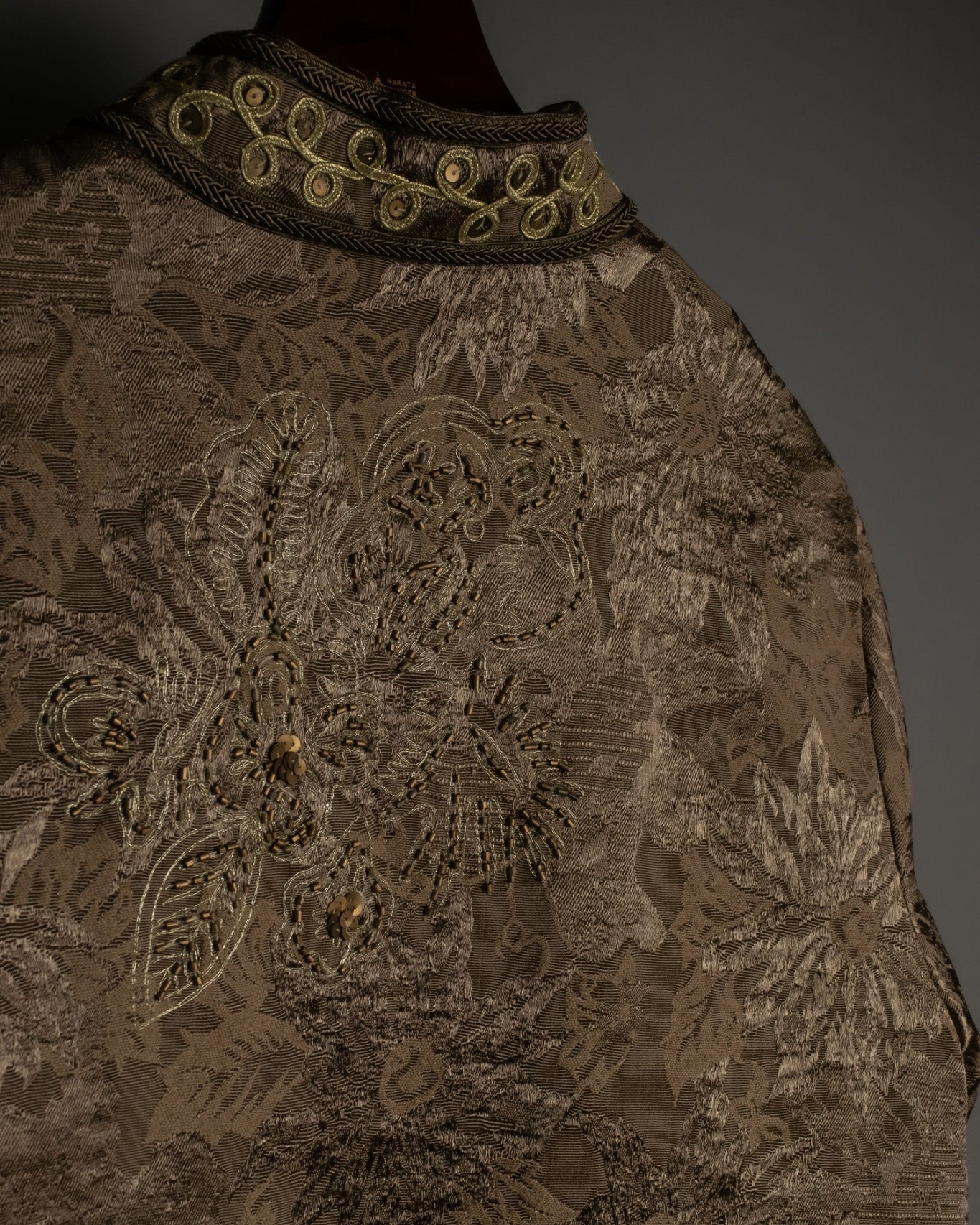 "MOOD SPECIAL" Artistic Flower Design Embroidery Jacket