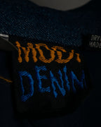 Sun And Moon Sequin Squid Silhouette Jacket