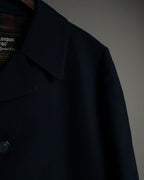 "LONDON FOG Limited edition" Lined Striped Dark Blue Coat