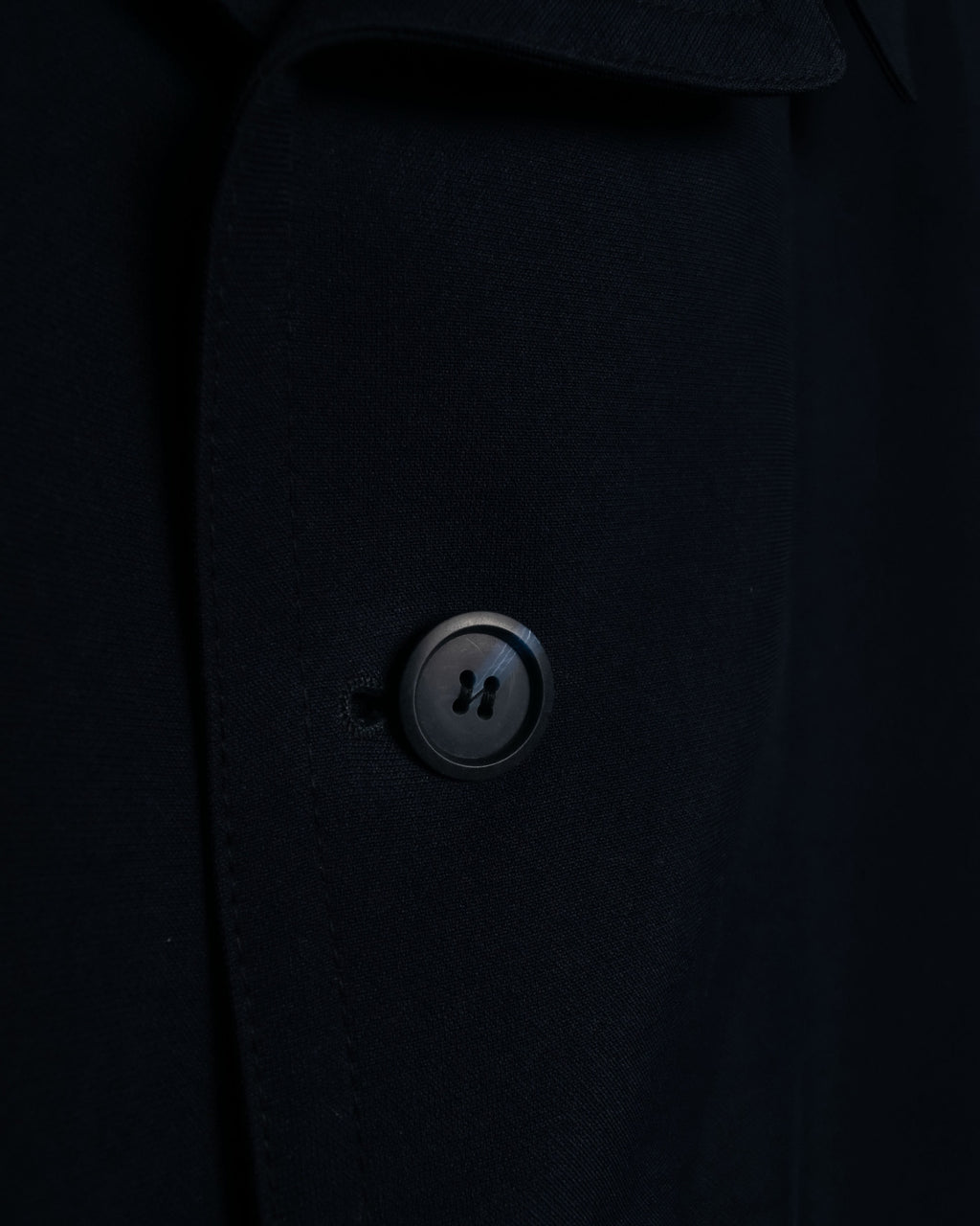 "LONDON FOG Limited edition" Lined Striped Dark Blue Coat