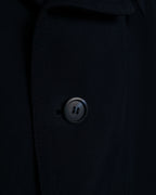 "LONDON FOG Limited edition" Lined Striped Dark Blue Coat