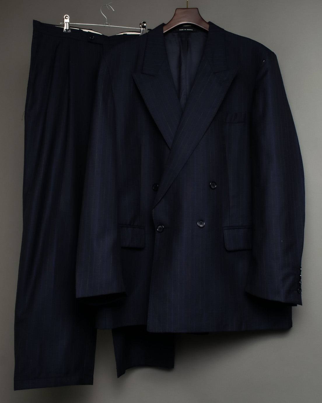 "Made in France" Vintage Hidden Multicolor Stripe Setup