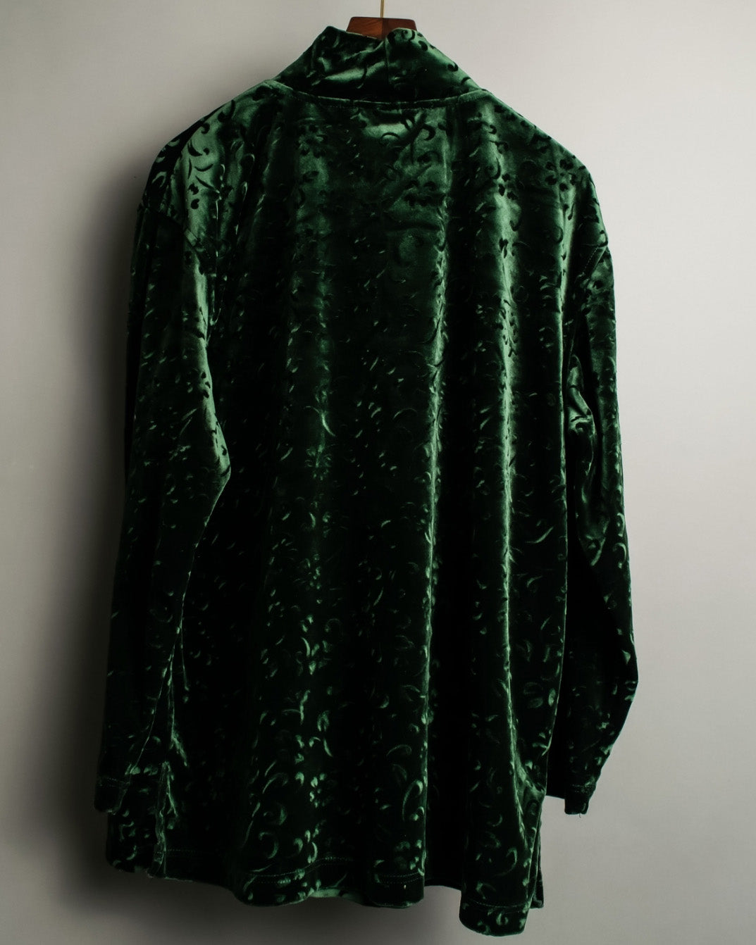 Beautiful Wood Velor Turtleneck