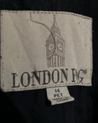 "LONDON FOG" High-quality Glossy Shine Crest Coat