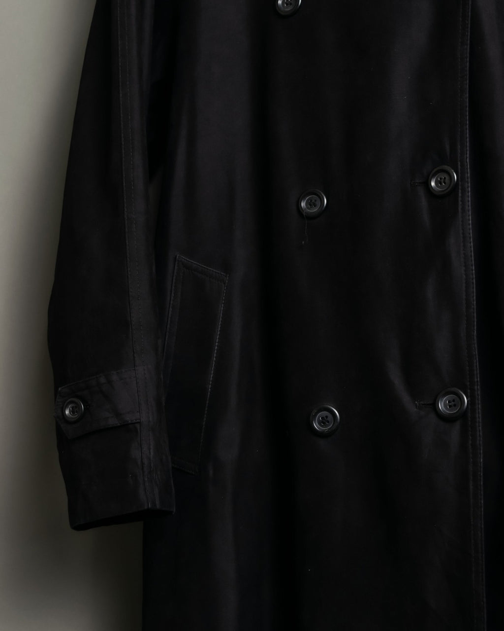 "LONDON FOG" High-quality Glossy Shine Crest Coat