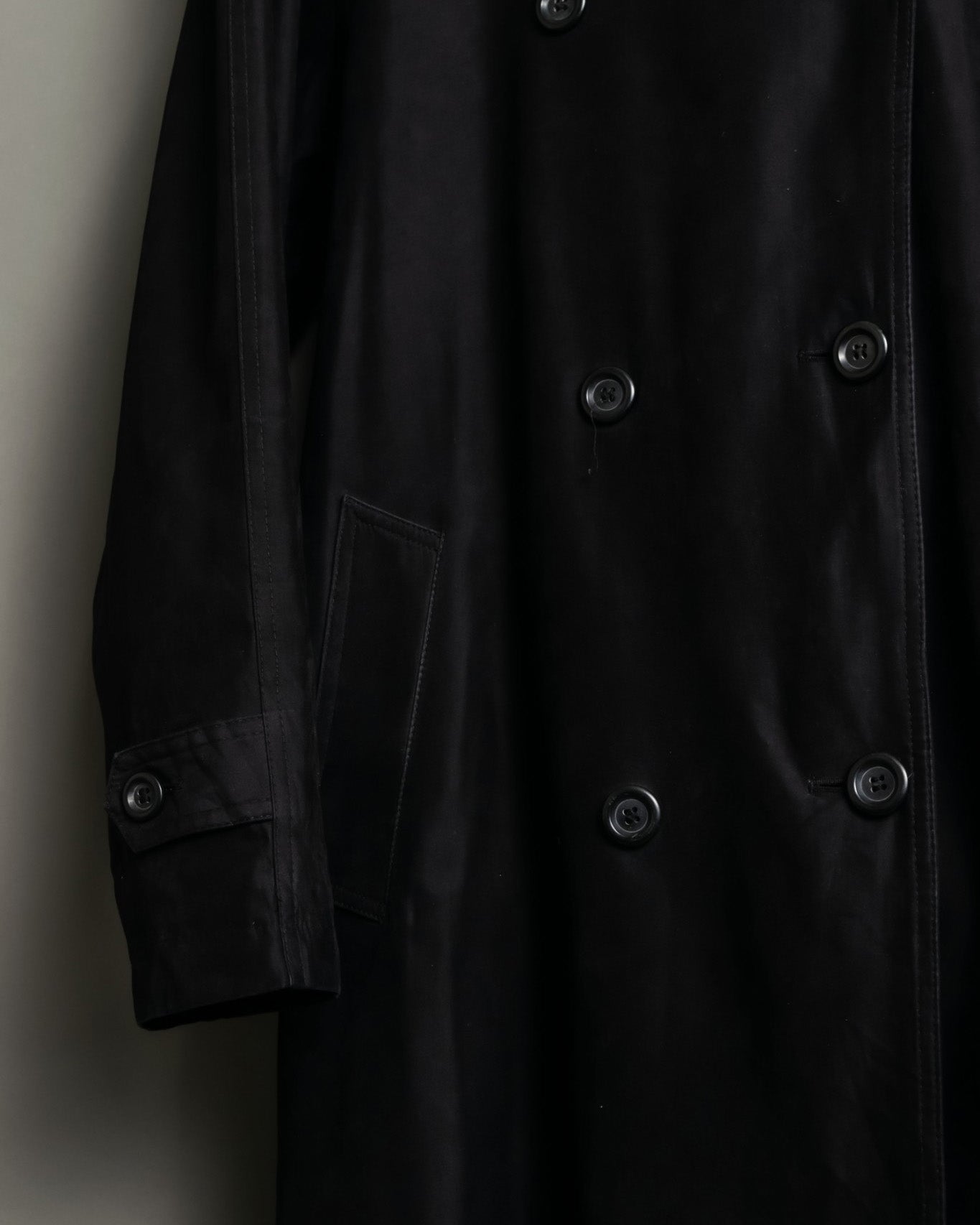 "LONDON FOG" High-quality Glossy Shine Crest Coat