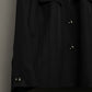 Black Wavy Decorative Box Silhouette Jacket