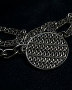 "YSL" Initial Pattern Super Long Chain Necklace