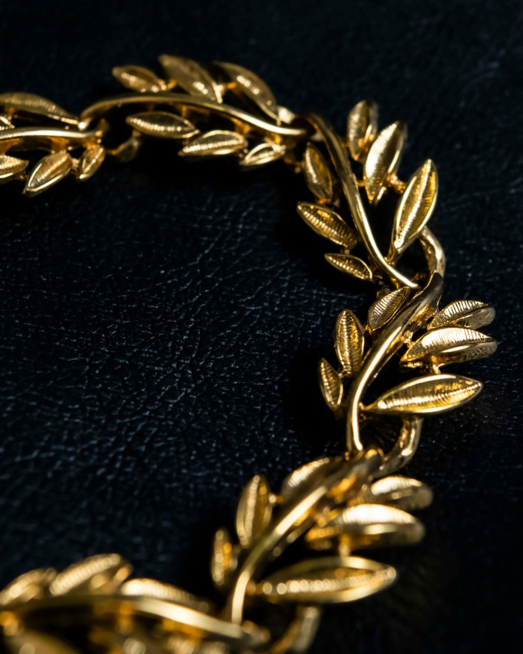 Beautiful Gold Leaf Bracelet