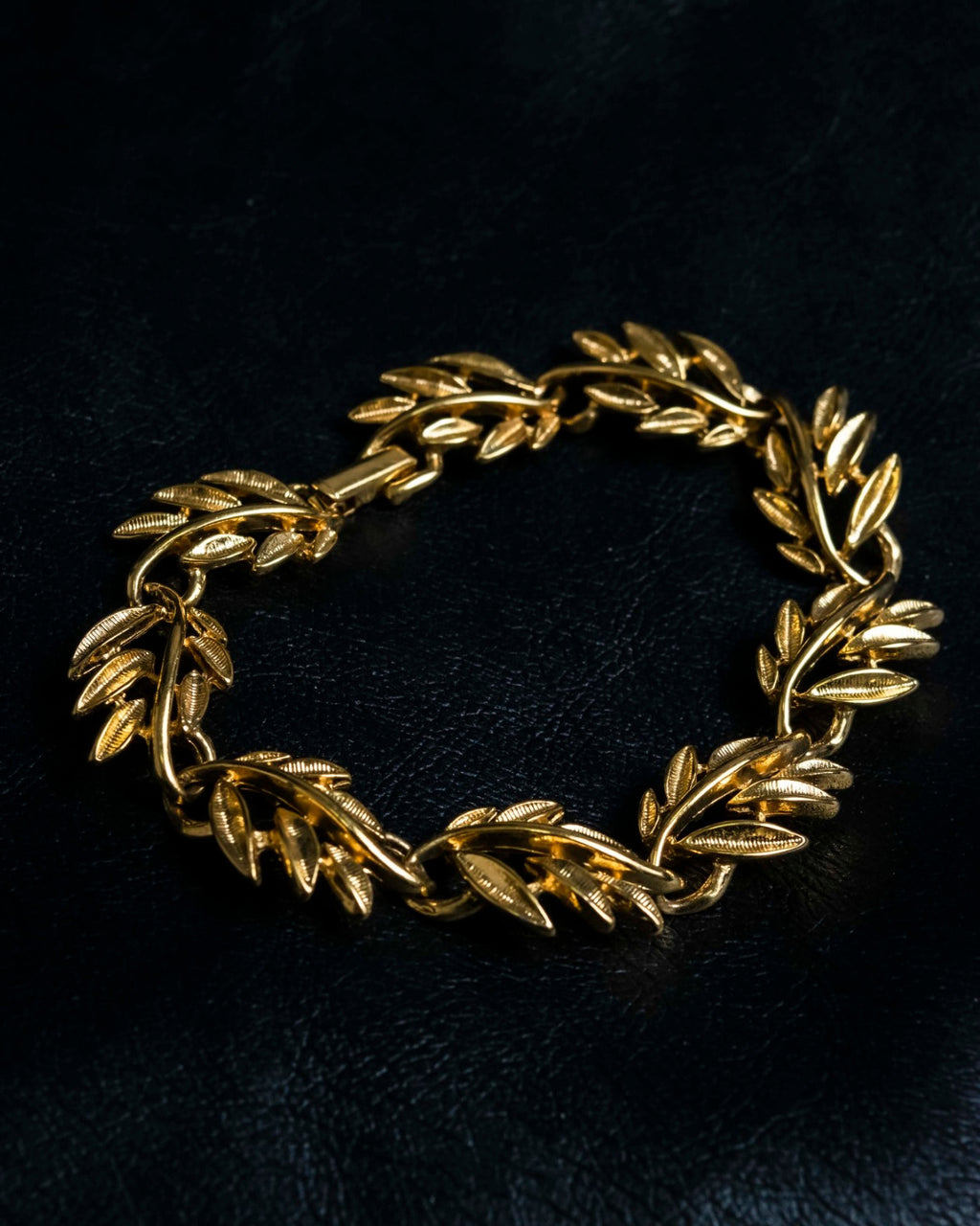 Beautiful Gold Leaf Bracelet