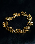 Beautiful Gold Leaf Bracelet