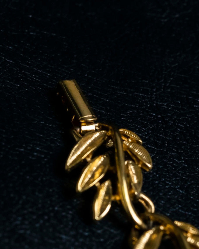 Beautiful Gold Leaf Bracelet