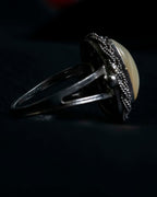 Fine Pearl Woven Ring