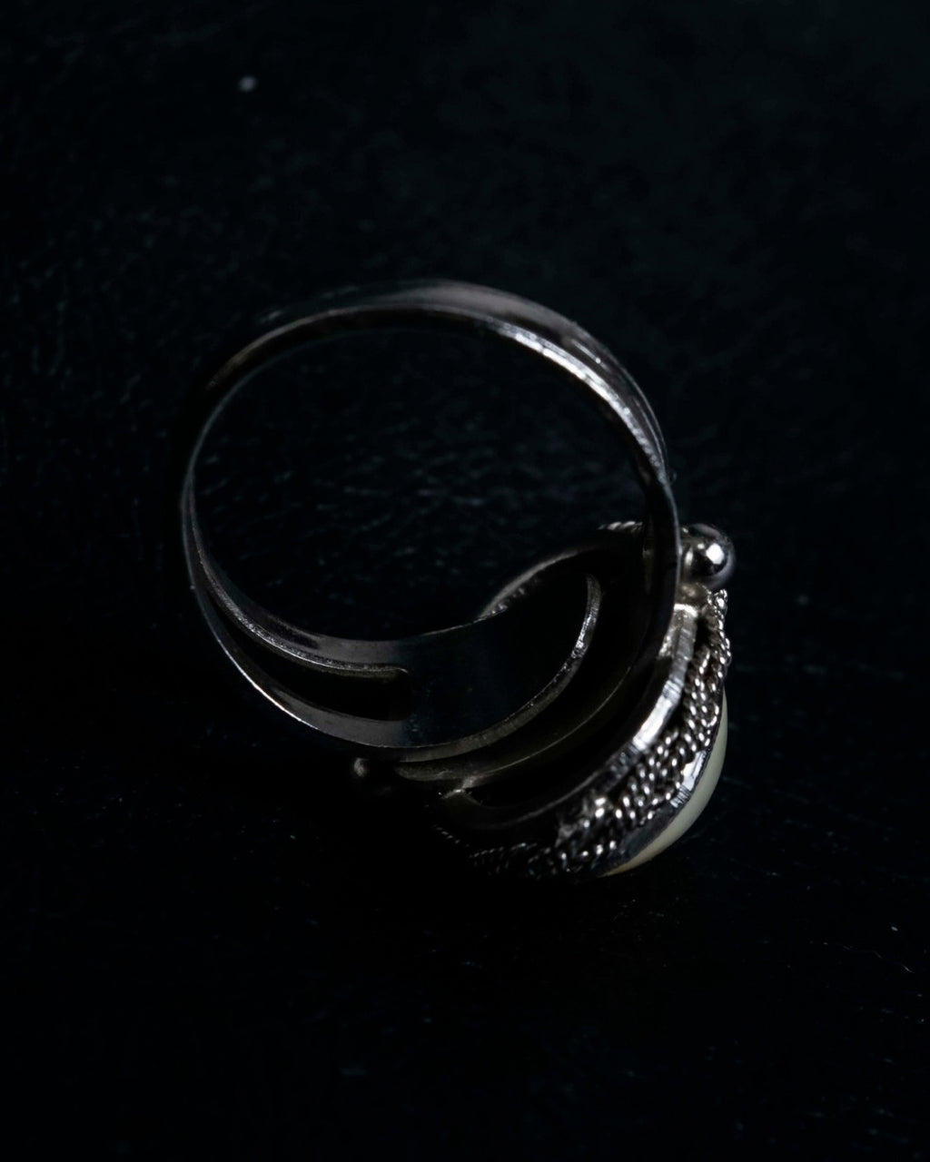 Fine Pearl Woven Ring