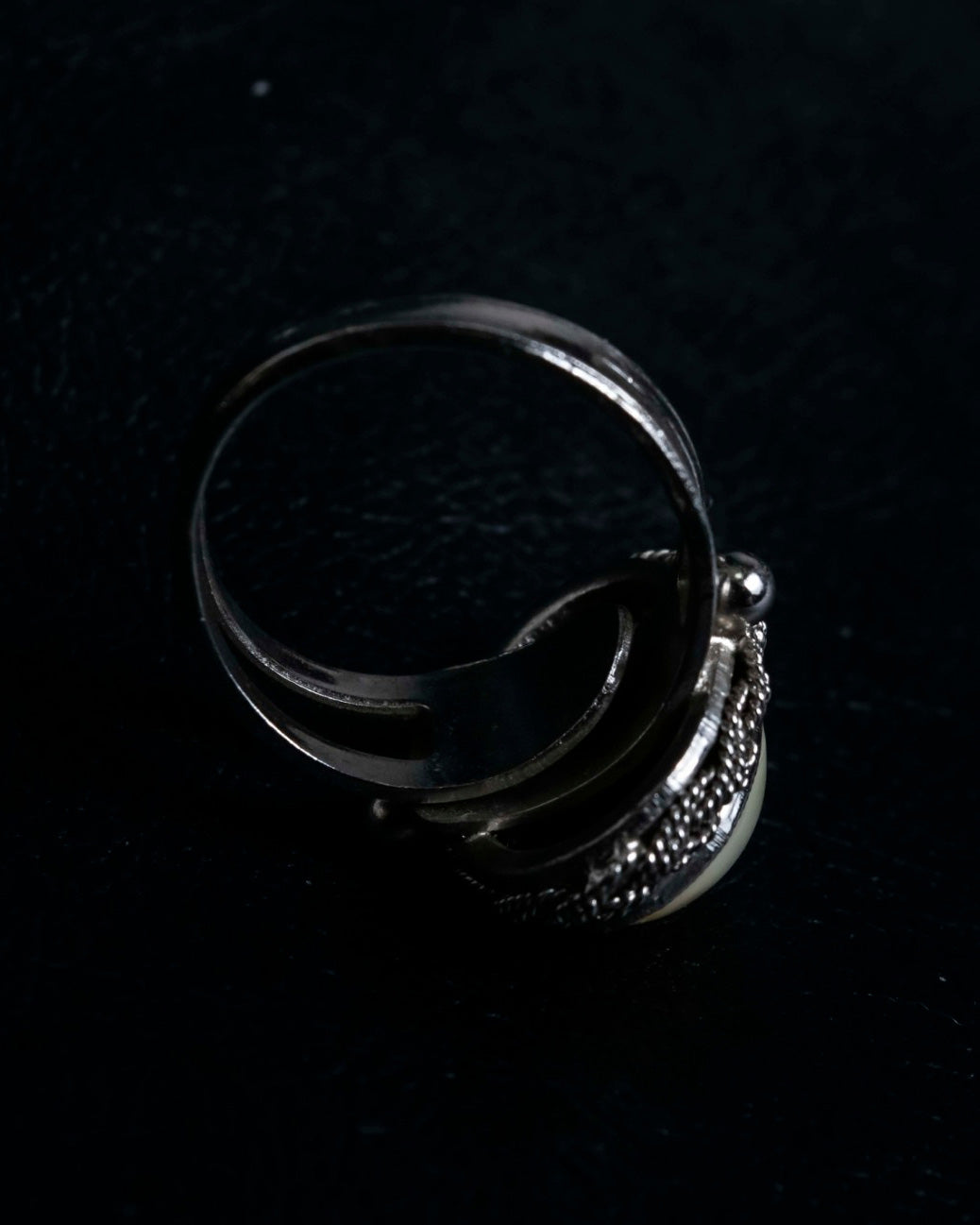 Fine Pearl Woven Ring