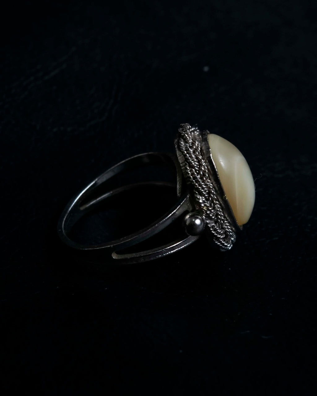 Fine Pearl Woven Ring