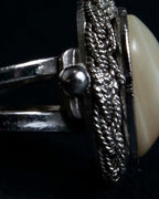 Fine Pearl Woven Ring