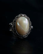 Fine Pearl Woven Ring
