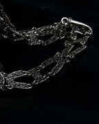 "YSL" Initial Pattern Super Long Chain Necklace