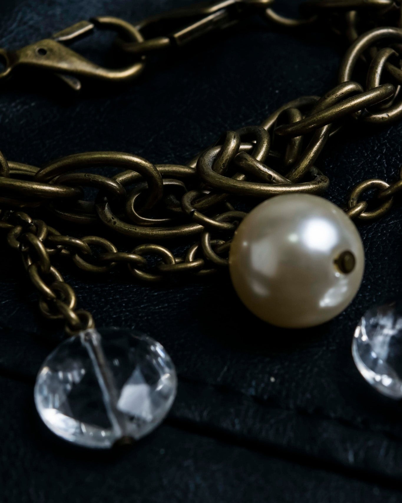 Casual Chain Pearl Bracelet