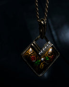 Hidden Rose Diamond Necklace