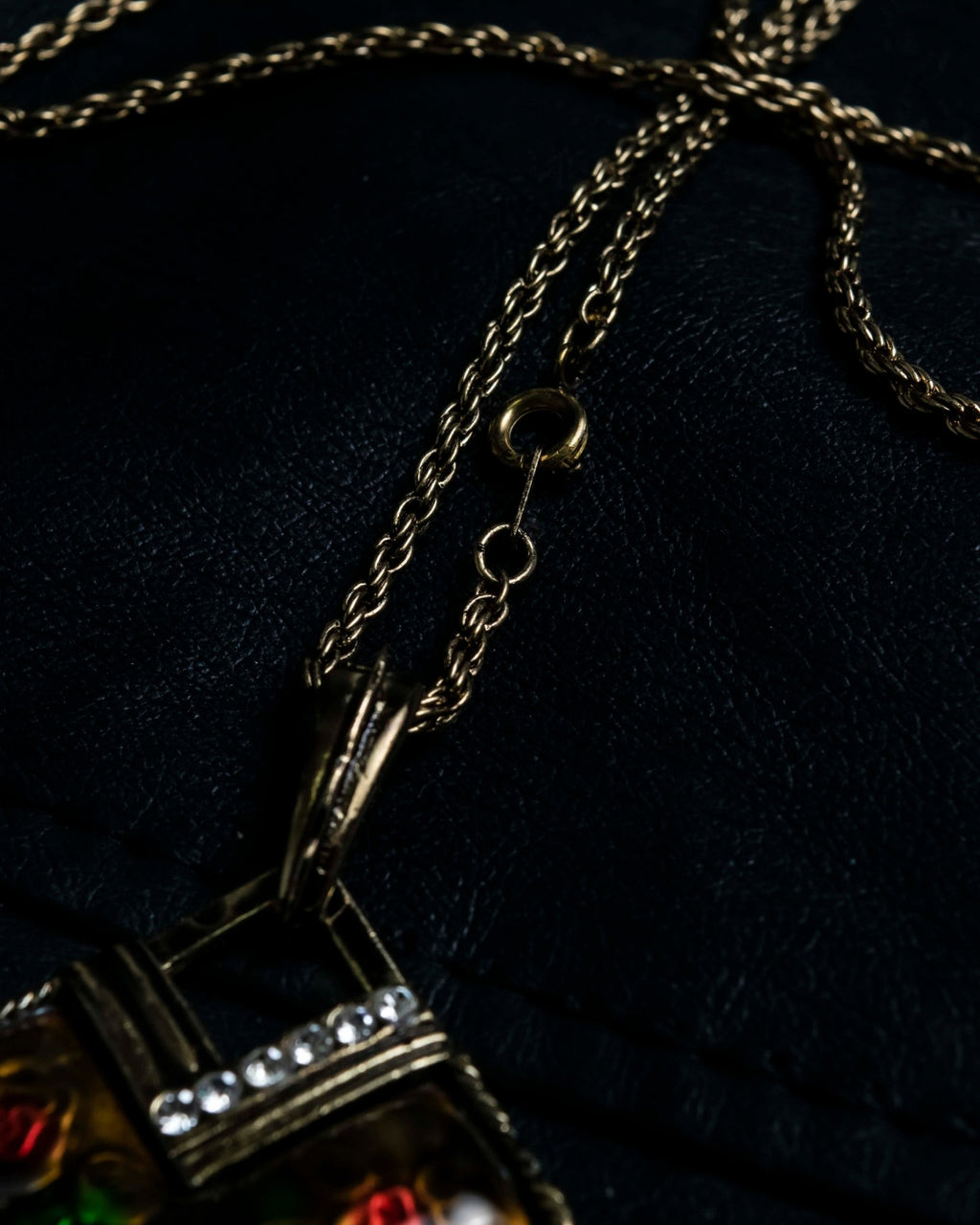 Hidden Rose Diamond Necklace