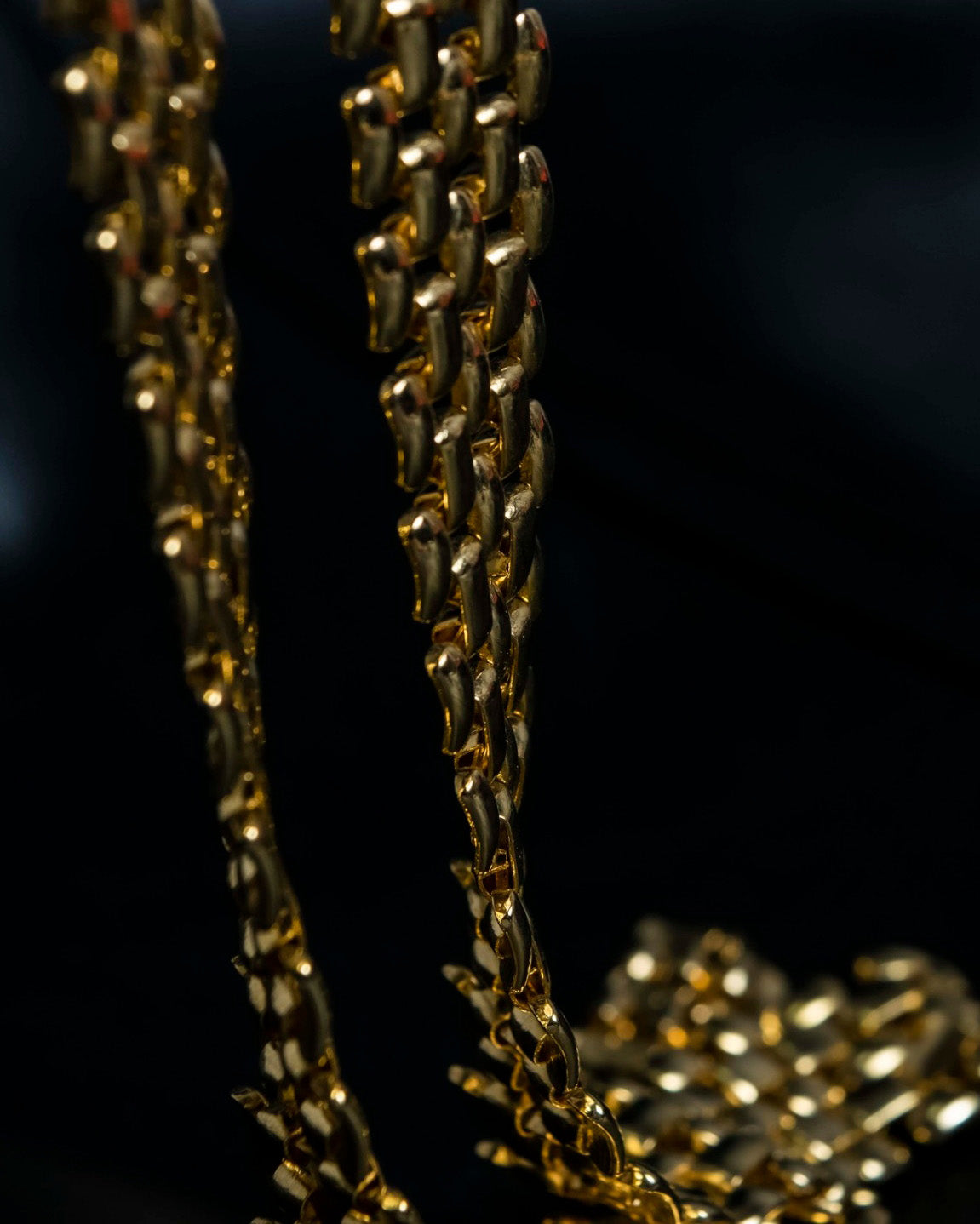 Super Long Gold Chain Necklace