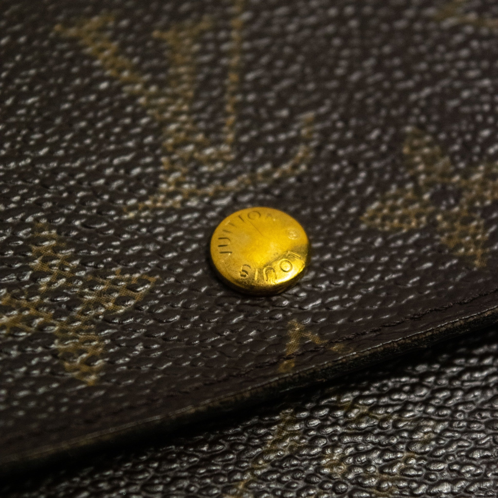 "LOUIS VUITTON" vintage wallet