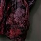 Dark Purple Pink Patchwork Velor Jacket