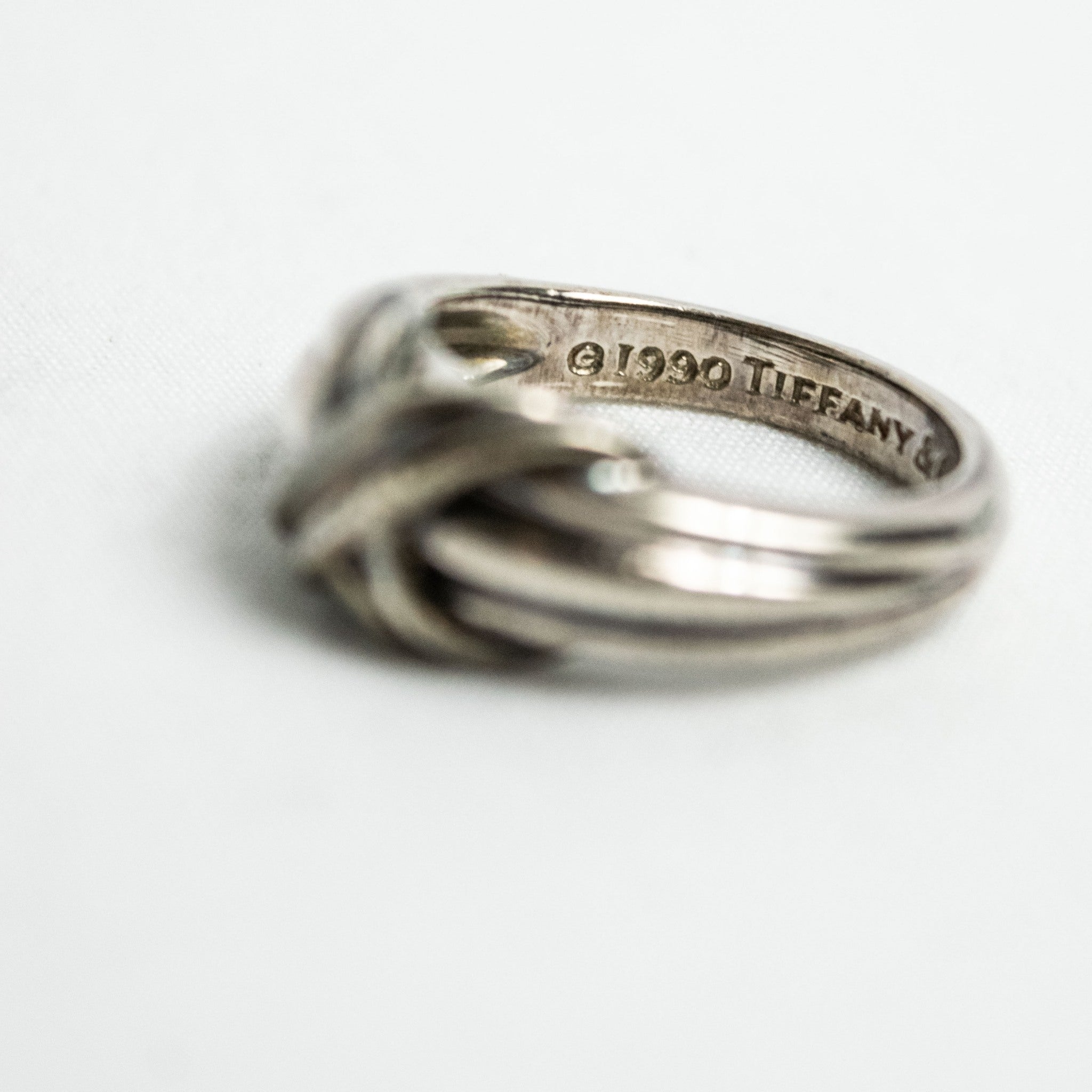 Tiffany&Co. silver cross ring