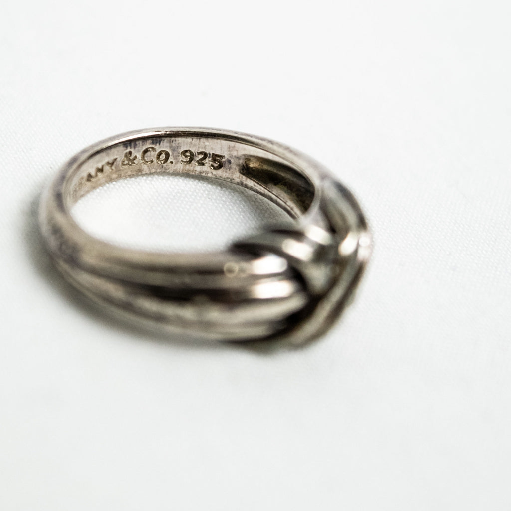 Tiffany&Co. silver cross ring