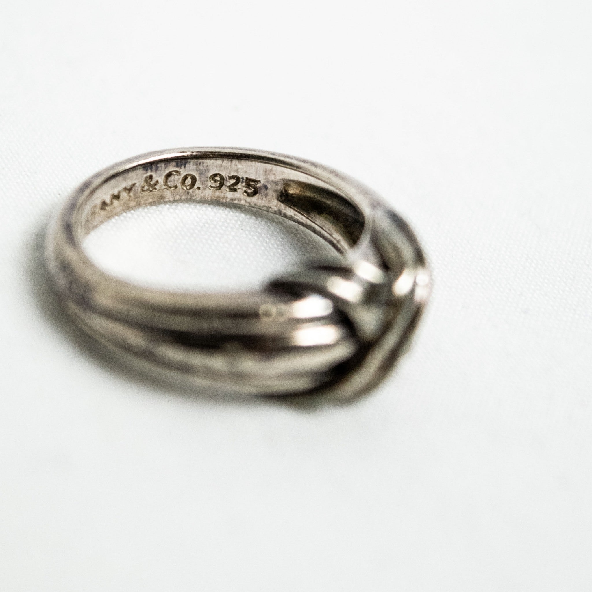 Tiffany&Co. silver cross ring