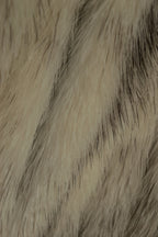 "MOOD SPECIAL" Vintage Beautiful Fur Stand Collar Jacket