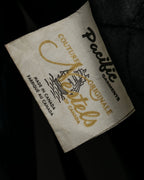 "MOOD SPECIAL" Impossible cutting fur collar leather coat