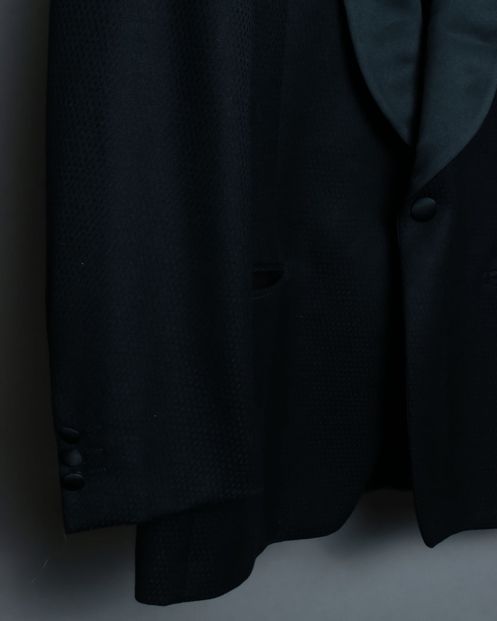 Dot Fabric Dress Tailored Jacket