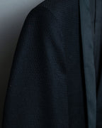 Dot Fabric Dress Tailored Jacket