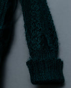 MOOD SPECIAL Tie Stick See-Through Three-Dimensional Knit