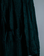 MOOD SPECIAL Tie Stick See-Through Three-Dimensional Knit