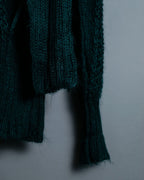 MOOD SPECIAL Tie Stick See-Through Three-Dimensional Knit