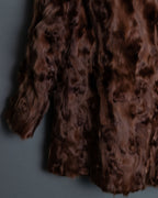 "MOOD SPECIAL" Beautiful Poodle Fur Double Breasted Coat