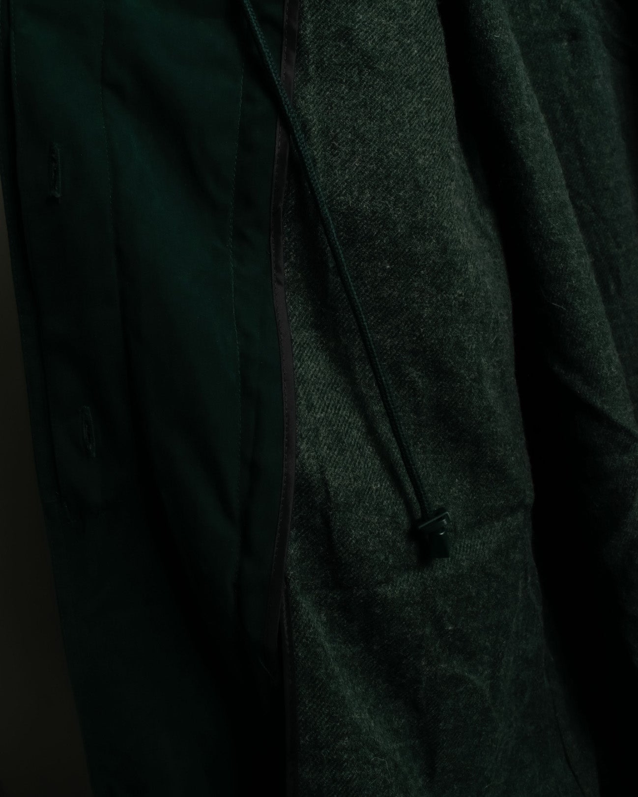 Vintage Adjustable Waist Trench Coat