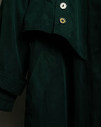 Vintage Adjustable Waist Trench Coat