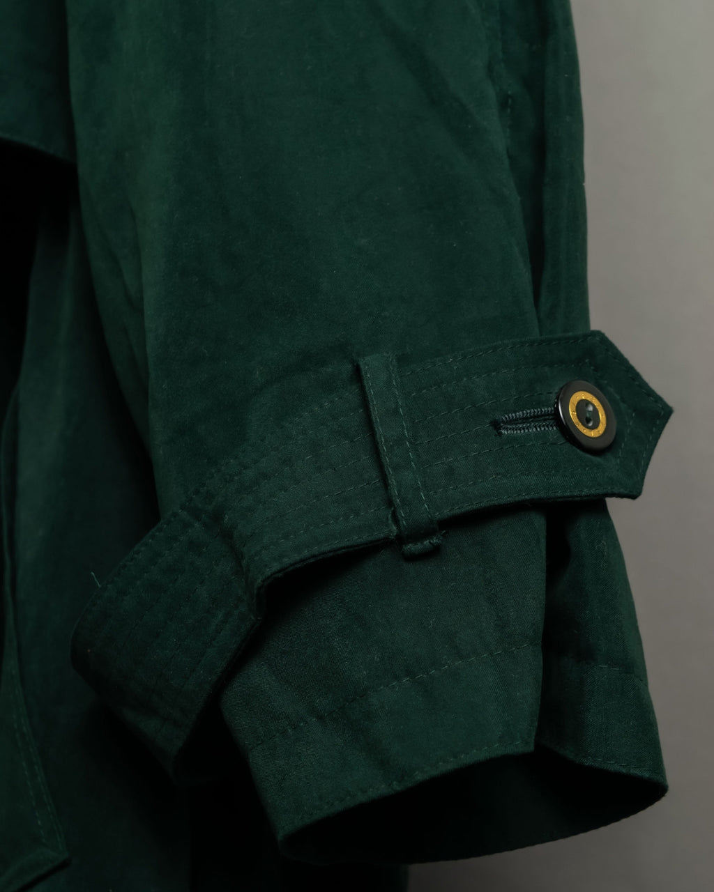 Vintage Adjustable Waist Trench Coat