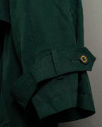 Vintage Adjustable Waist Trench Coat