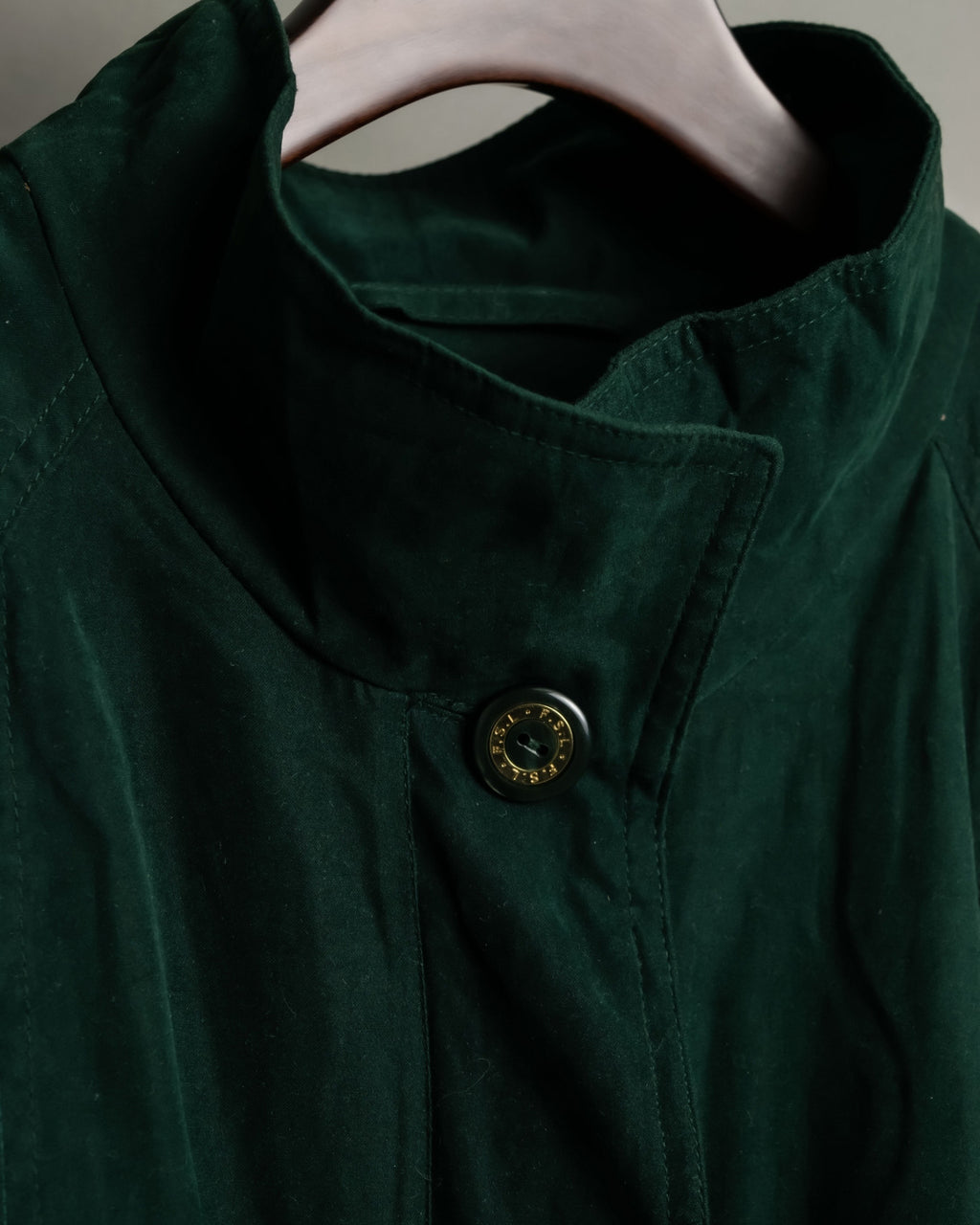 Vintage Adjustable Waist Trench Coat