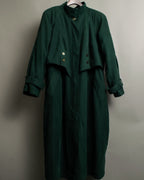 Vintage Adjustable Waist Trench Coat